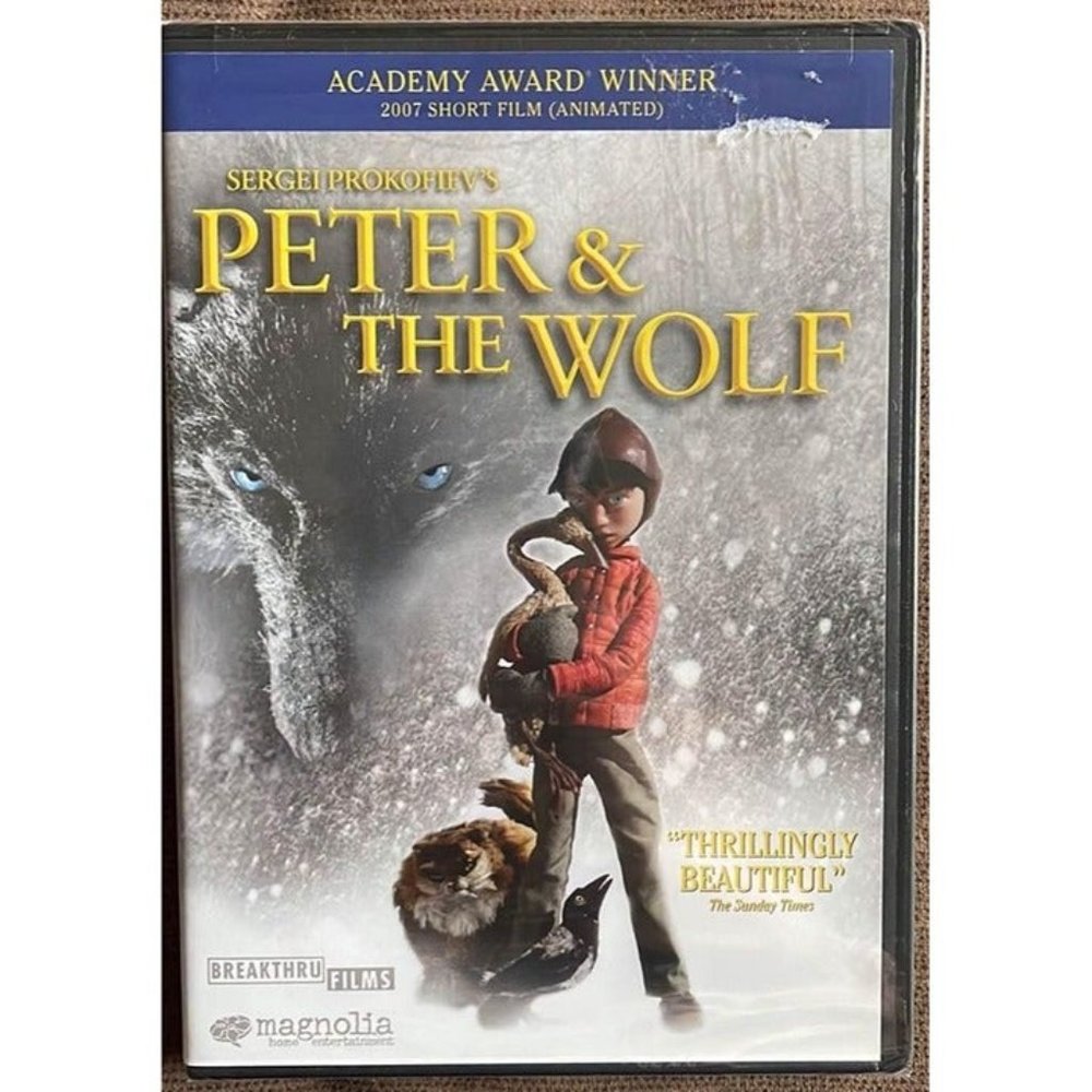 Peter & the Wolf - New DVD - Wide Screen - Animated Cartoon